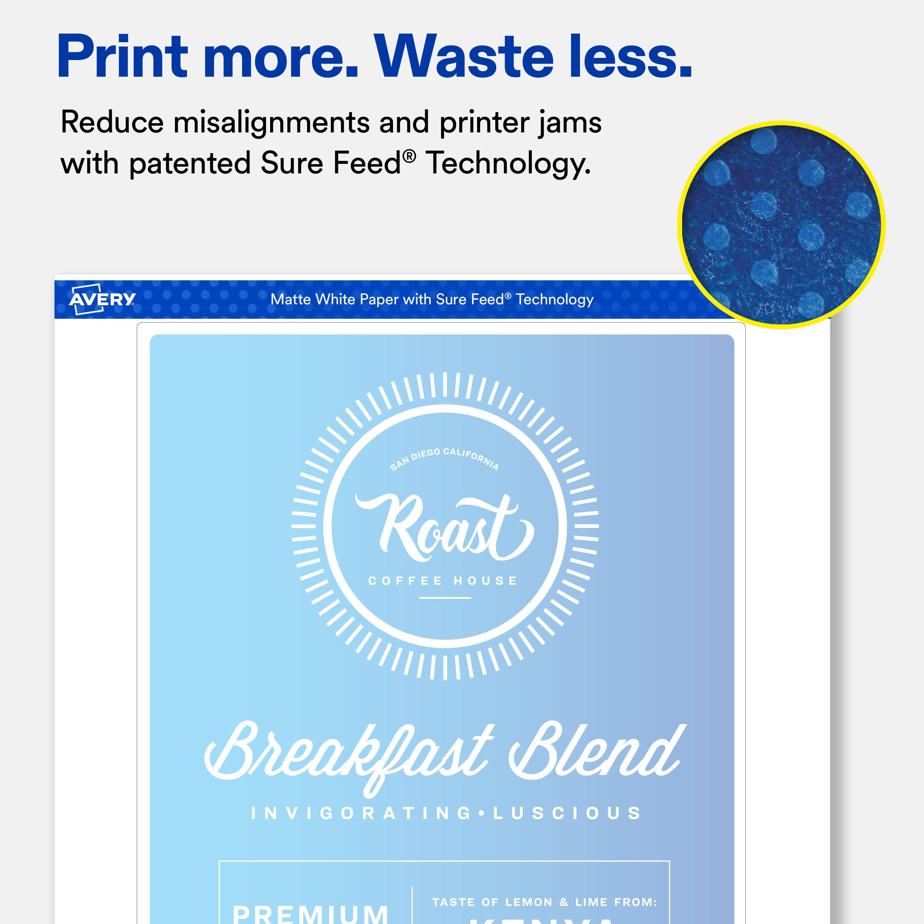 Avery Avery® Matte Rectangle Labels, 10