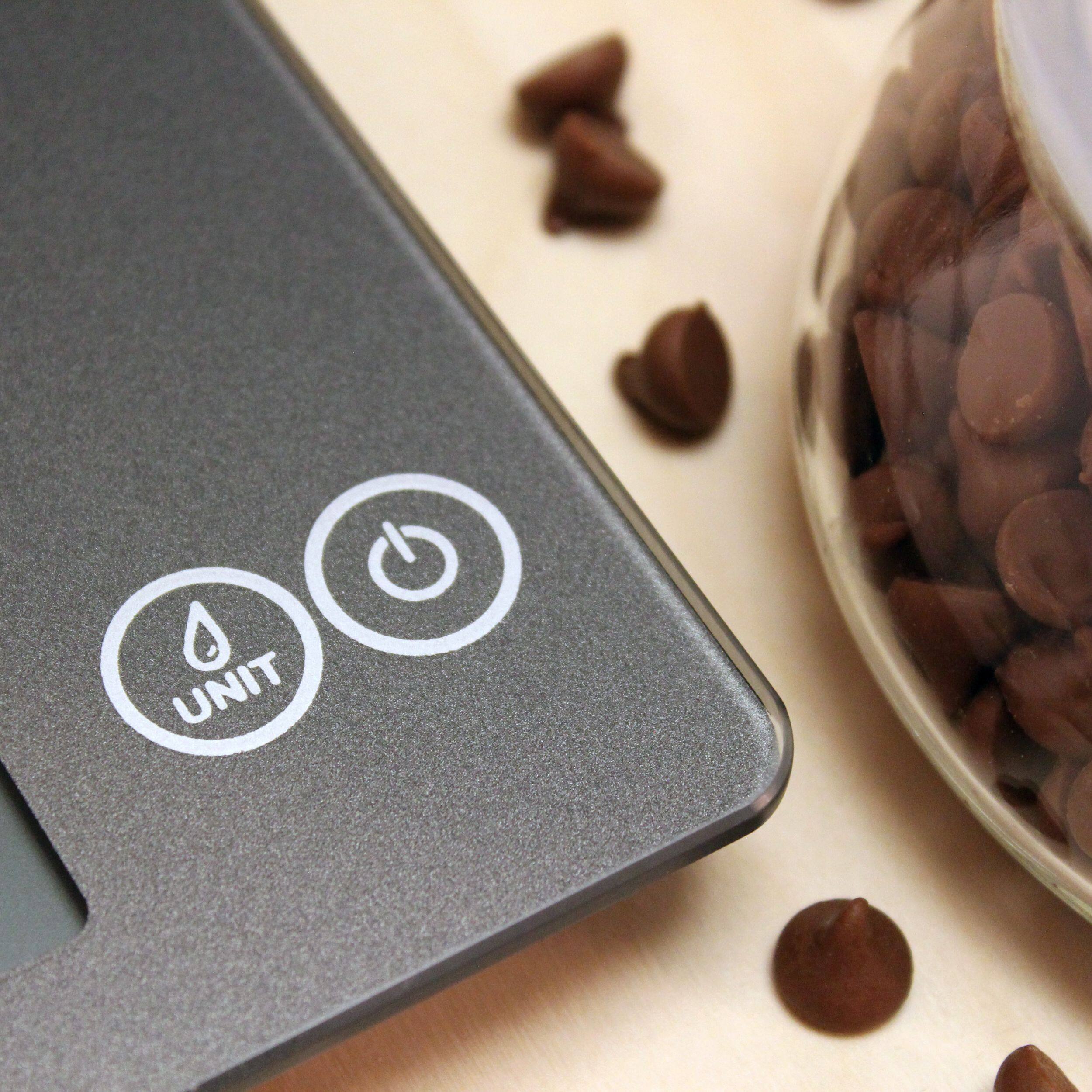 Alt View 7. Escali - Arti Glass Digital Scale - Grey Storm - Gray Storm.