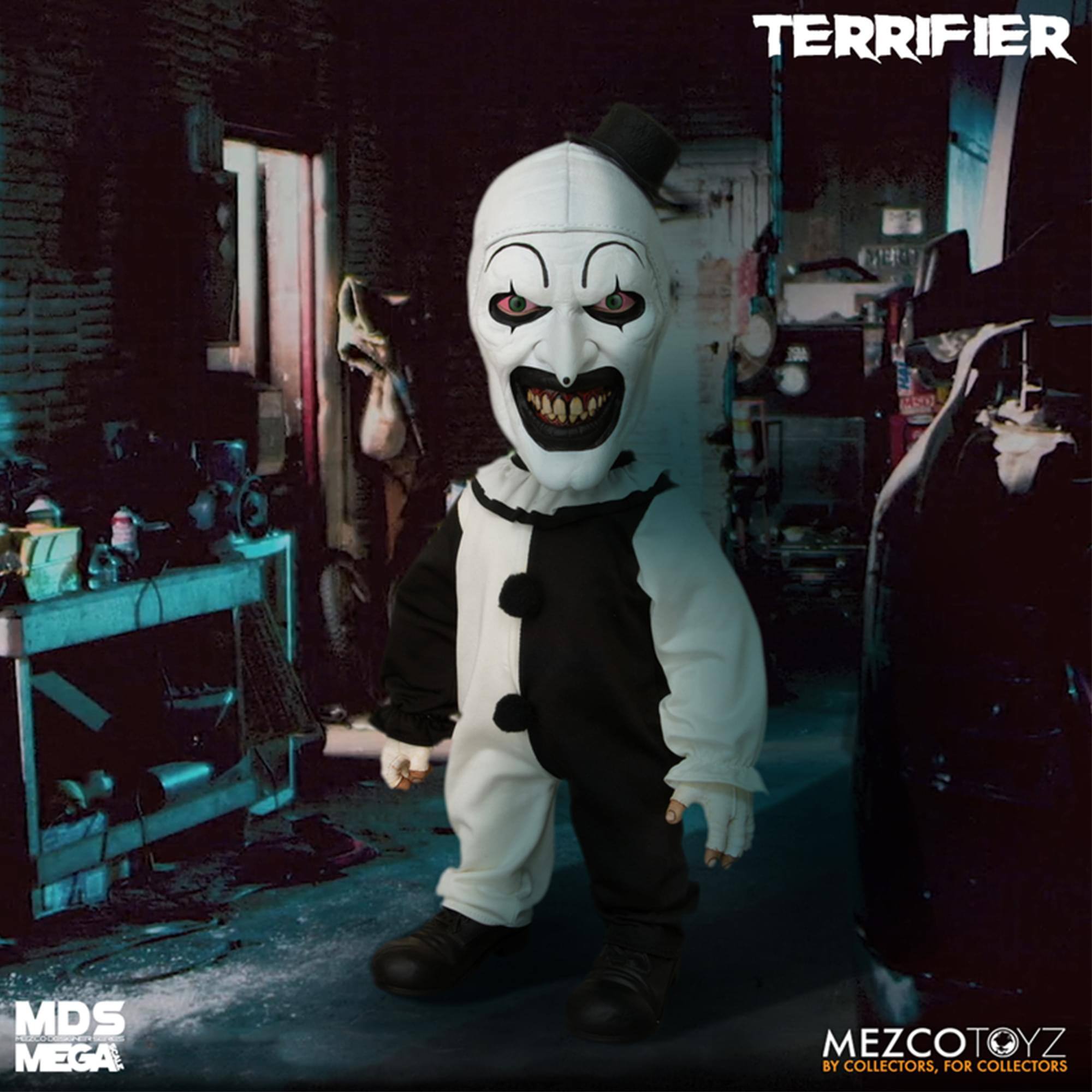 TERRIFIER  
MDS MEGA  
MEZCOTOYZ  
BY COLLECTORS, FOR COLLECTORS
