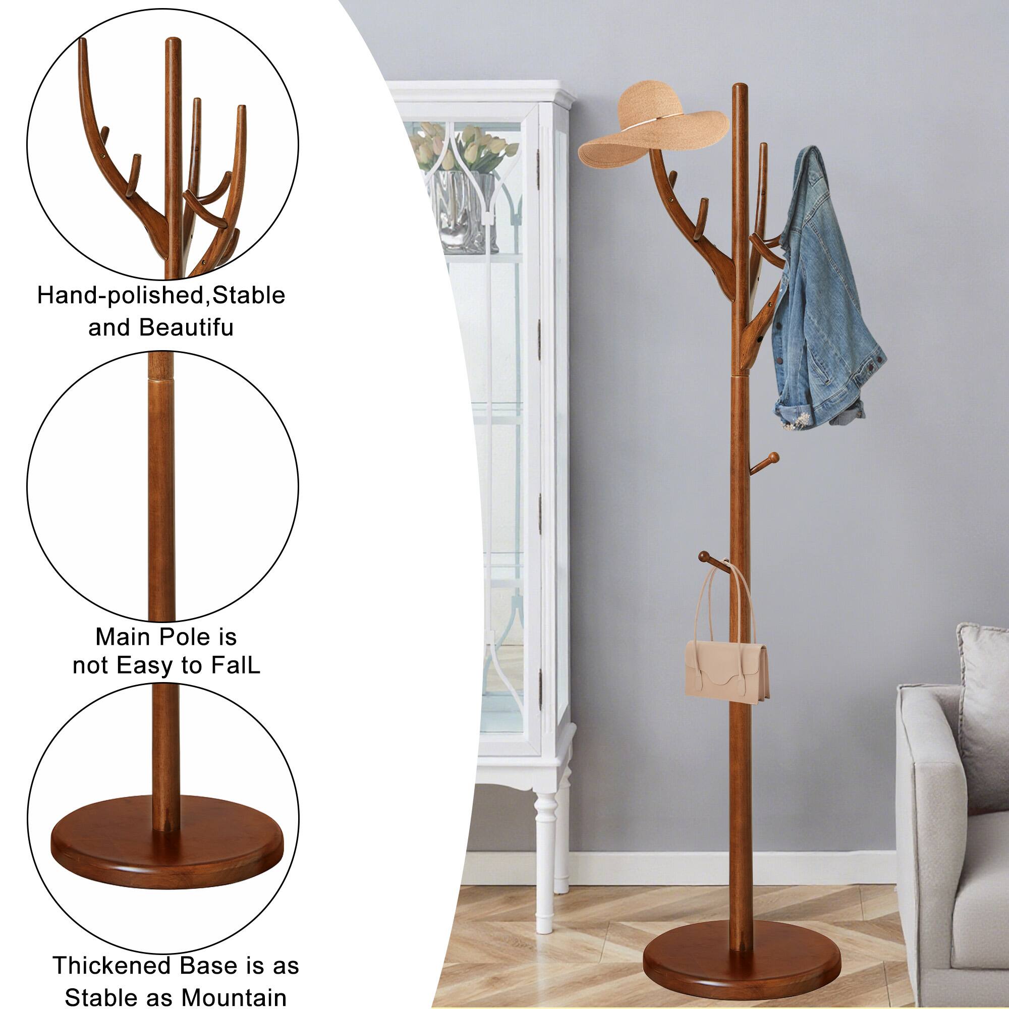 Hand-polished, Stable and Beautiful  
Main Pole is not Easy to Fall  
Thickened Base is as Stable as Mountain