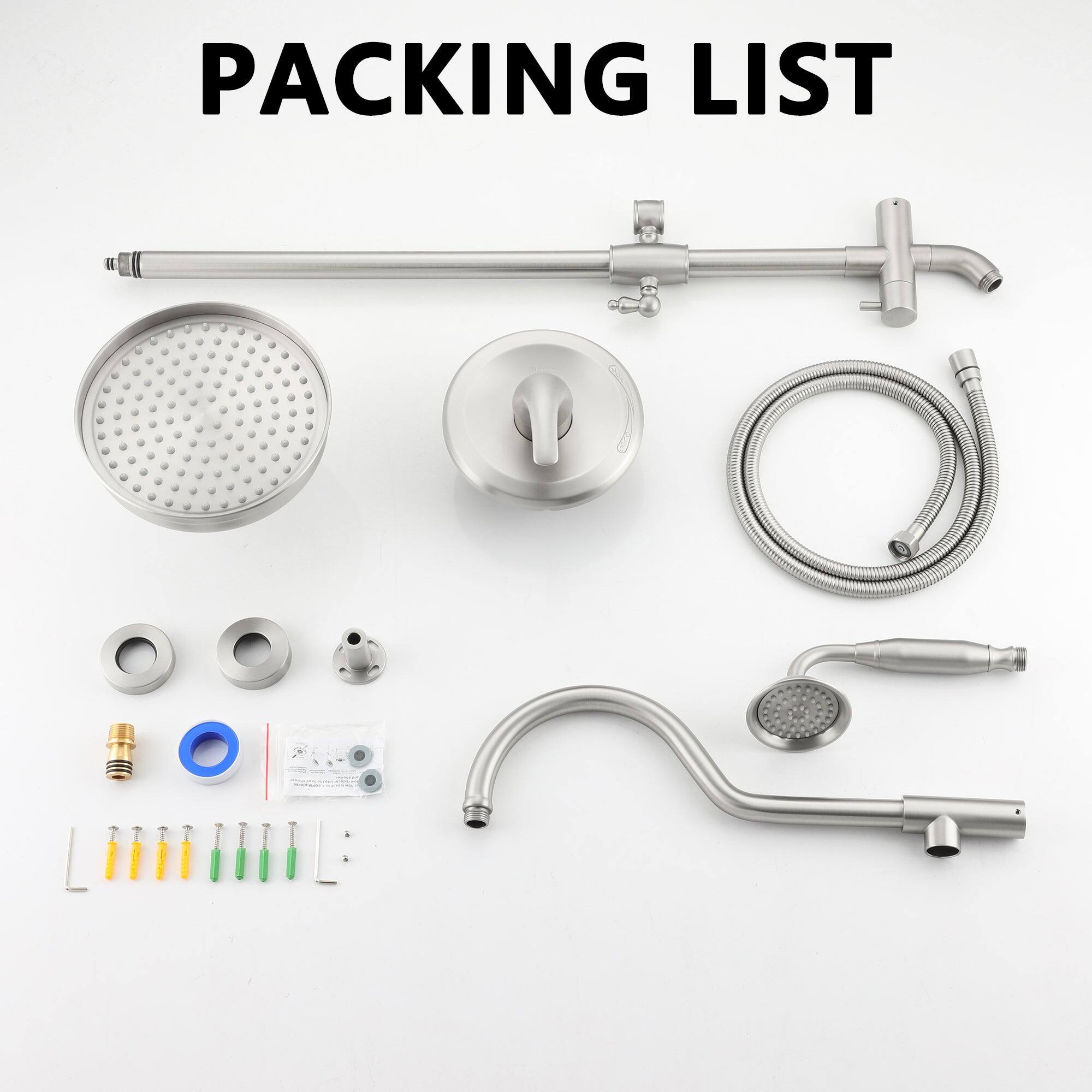 PACKING LIST -