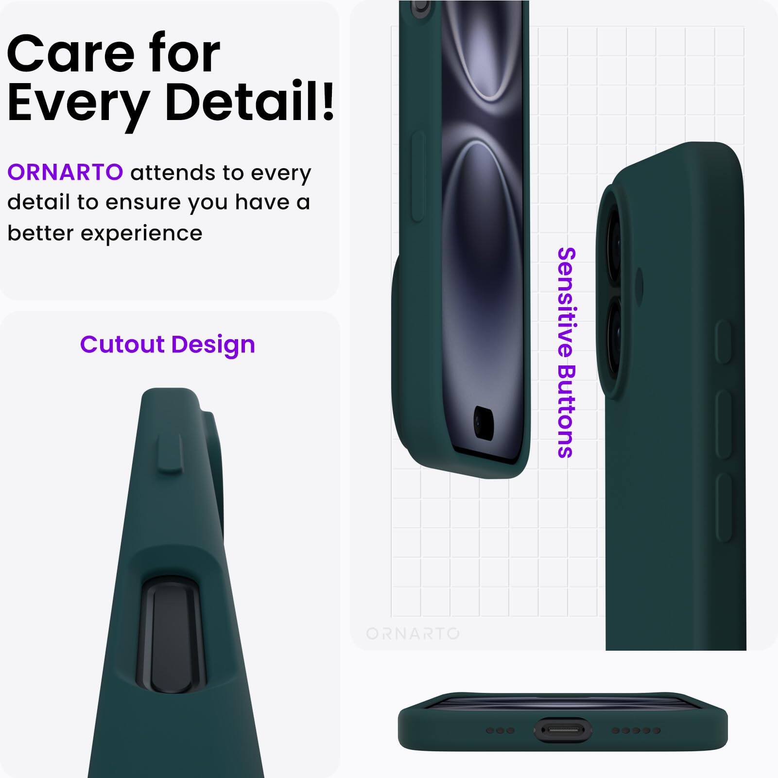 Care for Every Detail!

ORNARTO attends to every detail to ensure you have a better experience

Cutout Design

Sensitive Buttons