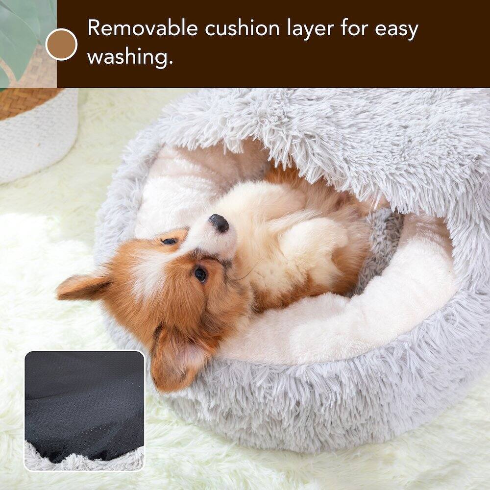 Removable cushion layer for easy washing.