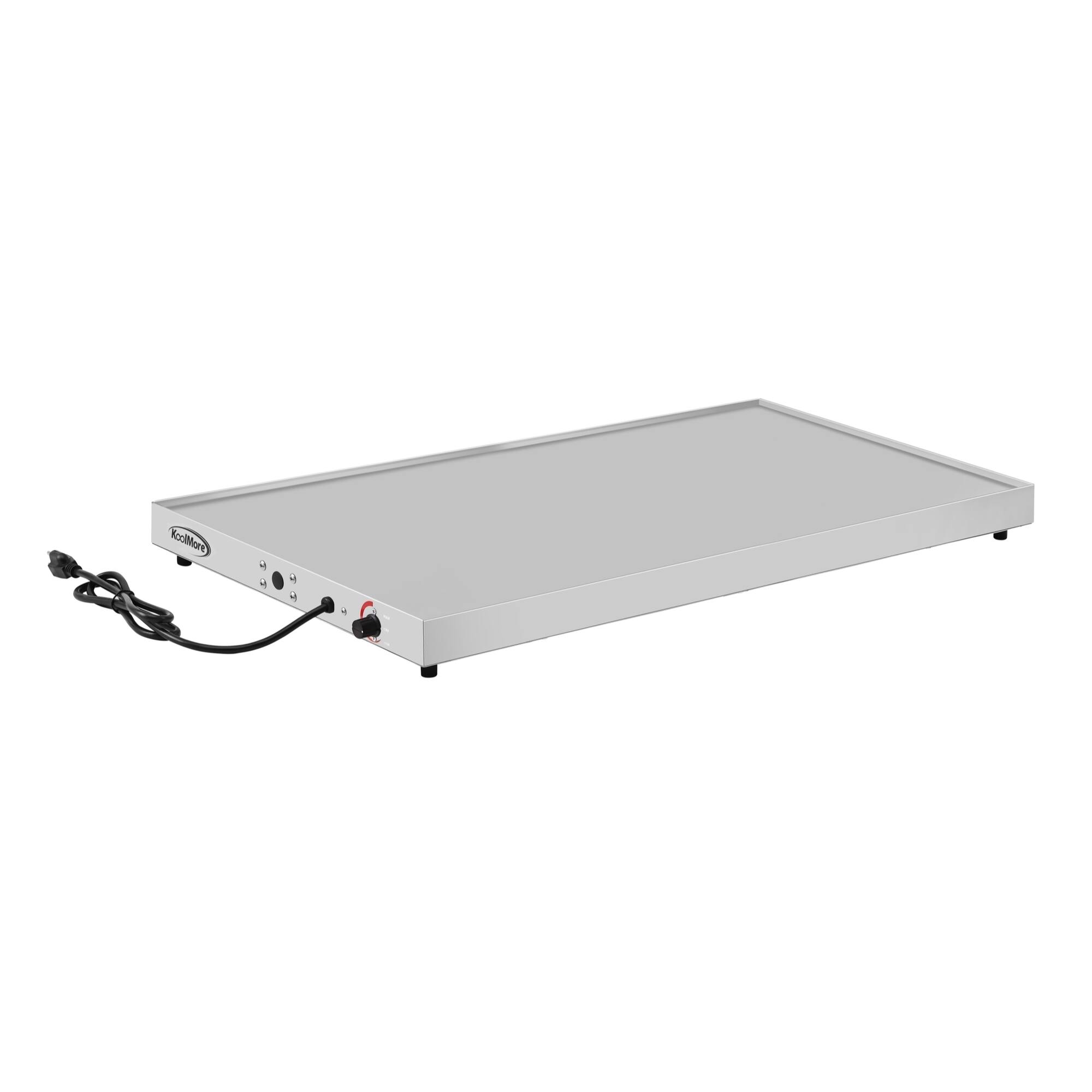 Alt View 4. Koolmore - 36 In. Commercial Warming Shelf - Silver.