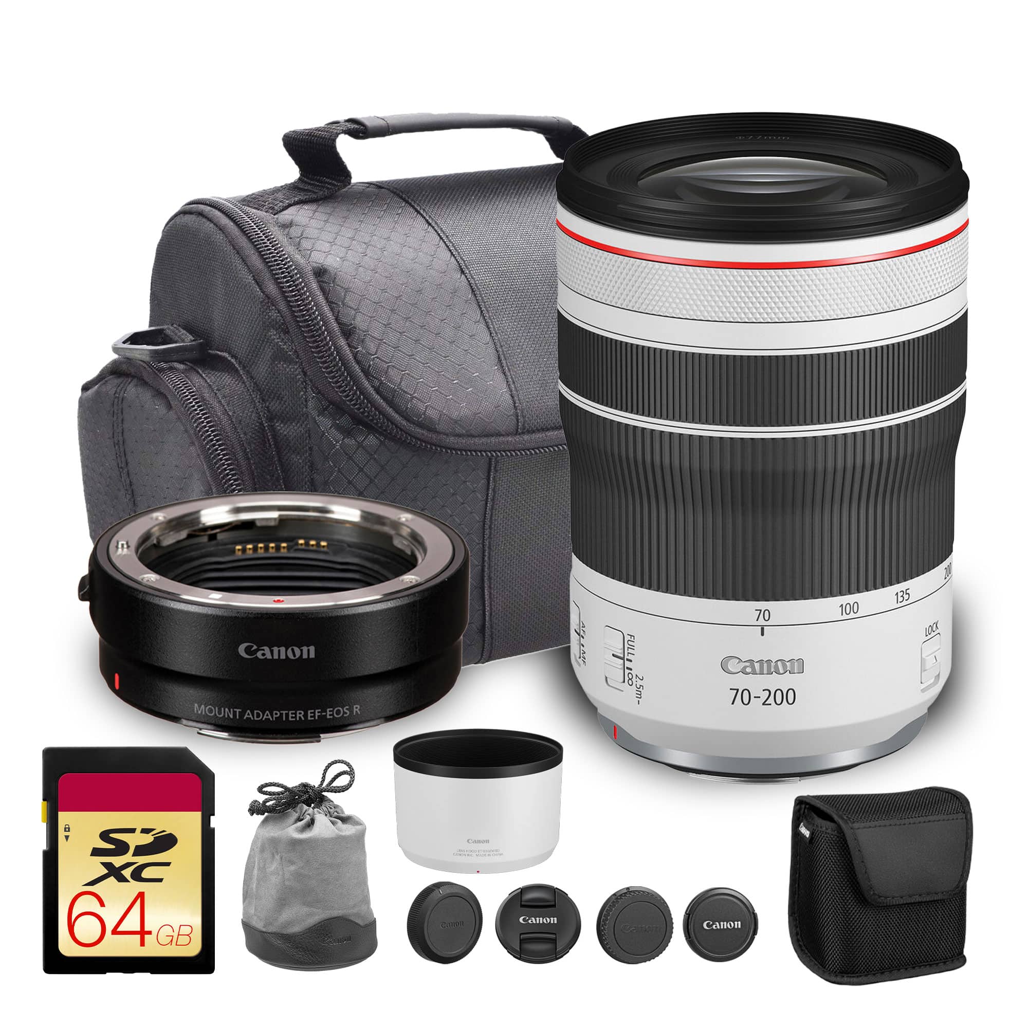 Canon - RF 70-200mm f/4 L IS USM Lens | Telephoto Zoom with Image Stabilization + More - White price history on PriceWatchPro