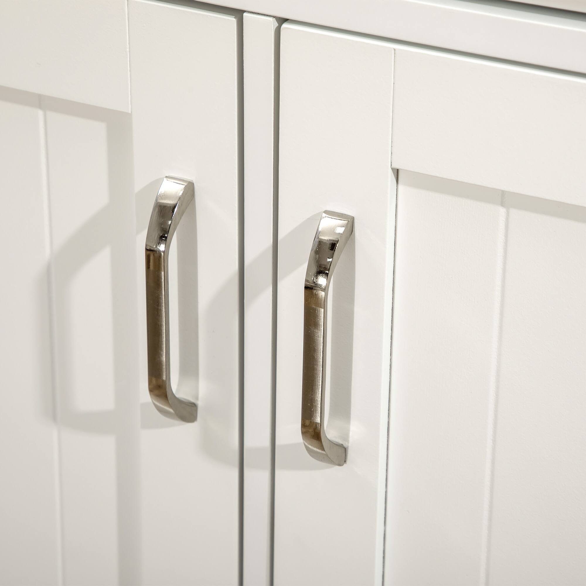 Alt View 7. Homcom - Stationary Kitchen Island with Storage, Island Table with 2-Level Rubber Wood Tabletop, 2 Cabinets, 2 Drawers - WT.