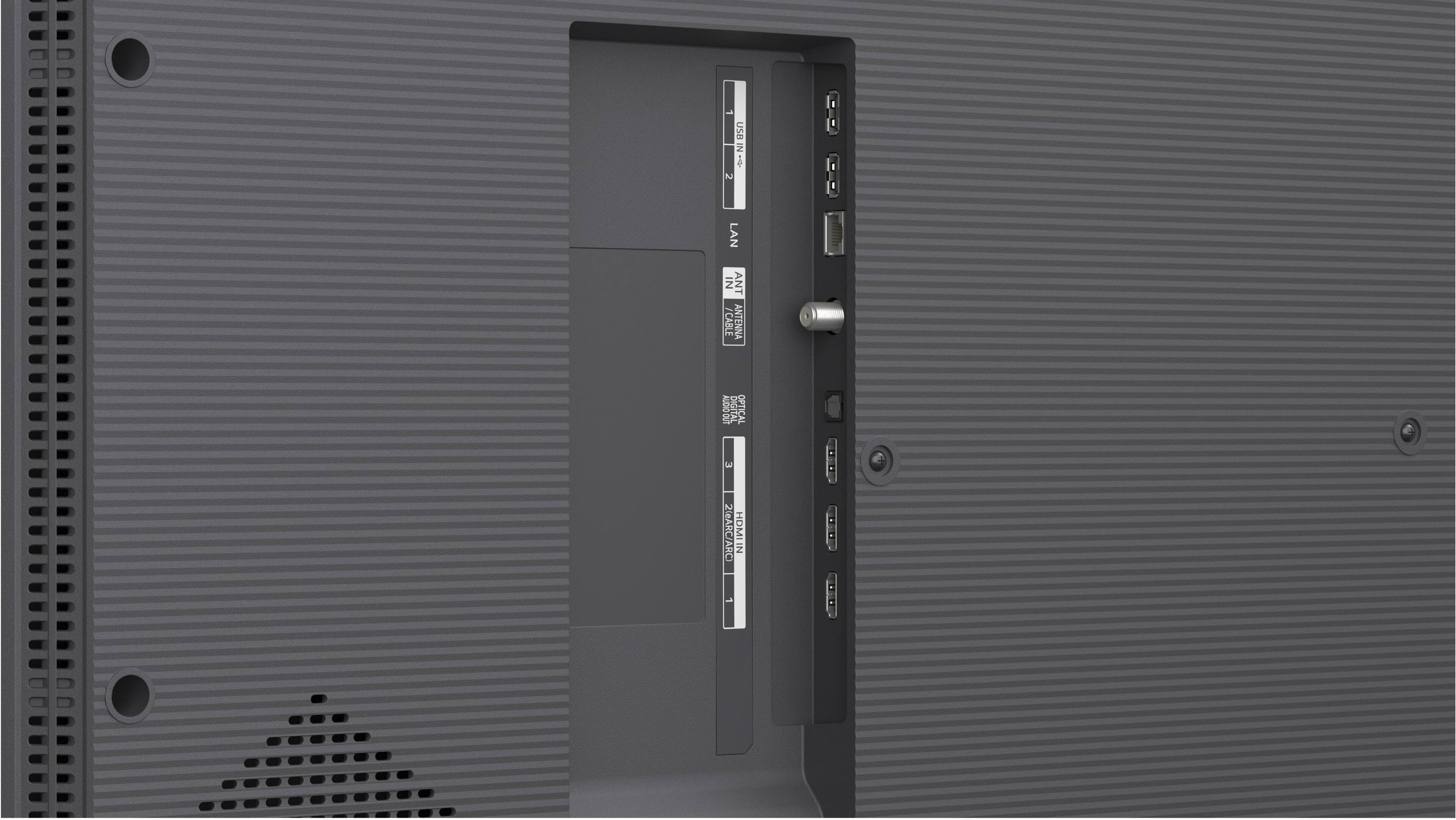 N USB IN 4 S LAN IN ANT / CABLE ANTENNA ALG OUT DIGITAL OPTICAL 21e ARC / ARC IN HDMI IN