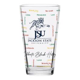 Indigo Falls - Jackson State Tigers 16oz. Pint Glass - Multicolor