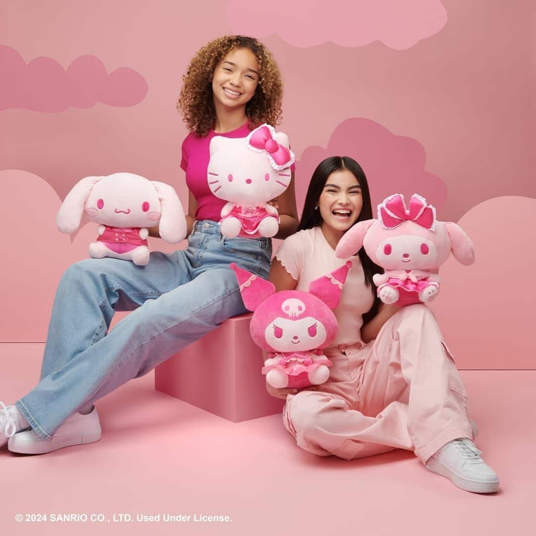 Jazwares Hello Kitty and Friends: Pink Monochrome My Melody 12