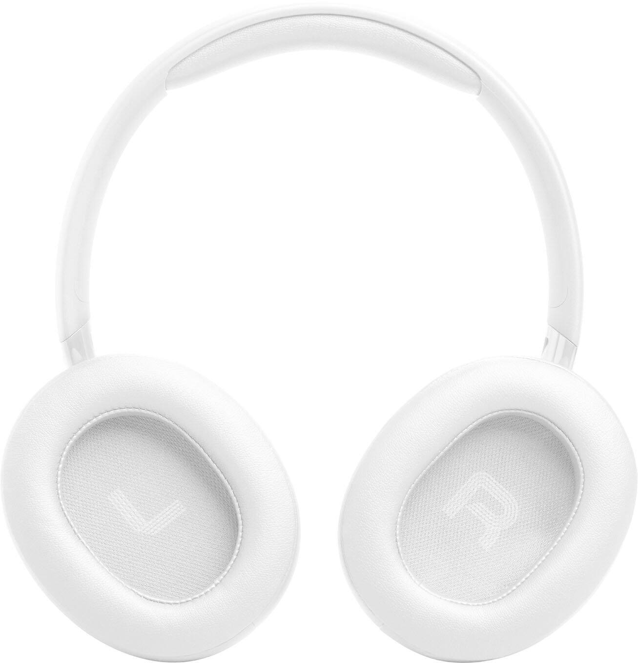 Left. JBL - Tune 730BT - Wireless Bluetooth over-the-ear headphones - 2026 - White.