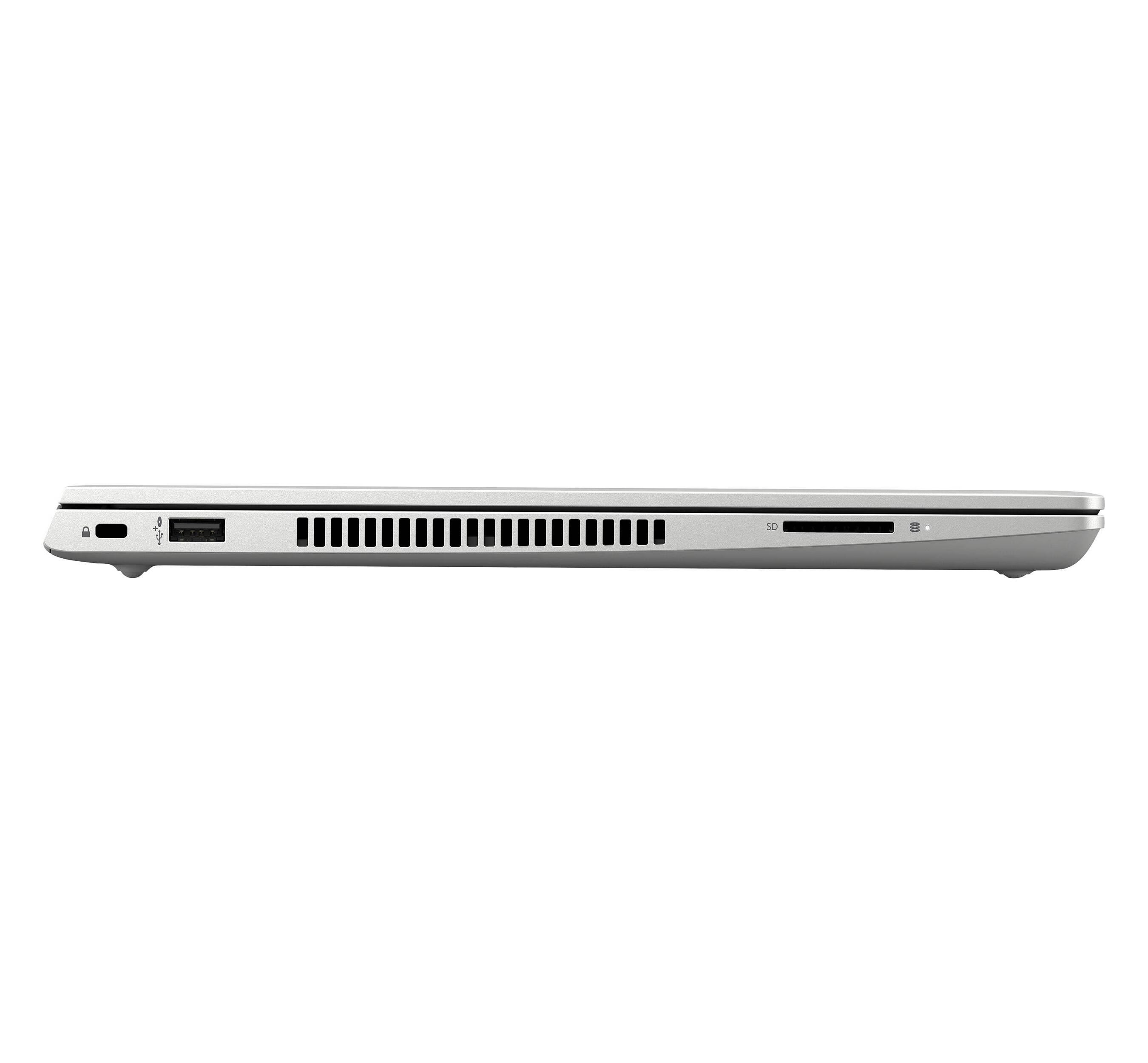 Angle. HP - HP ProBook 440 G7 Core i7-10510U 1.8GHz, 32GB, 512GB SSD, 14" FHD, Window 11 Pro 64-bit - Silver.