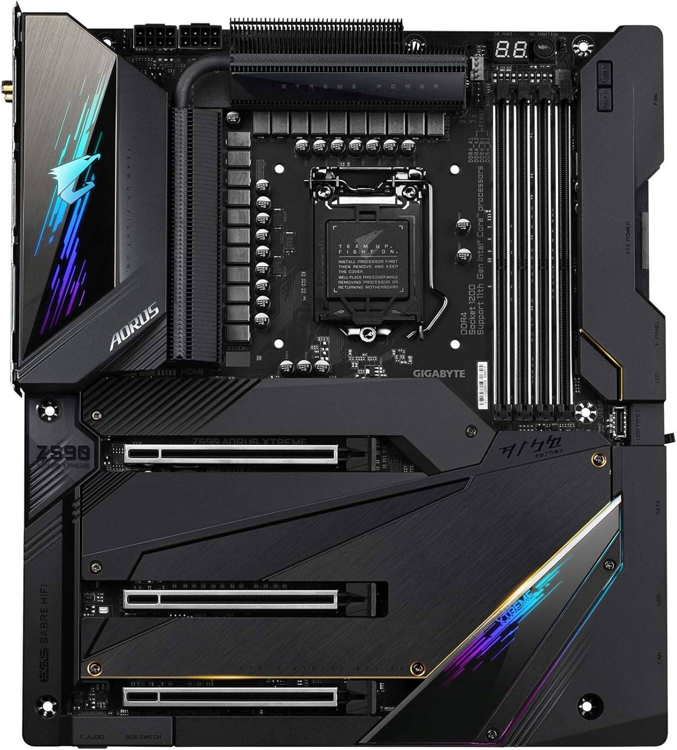 GIGABYTE Z590 AORUS XTREME LGA 1200 Intel Z590 Extended ATX Intel