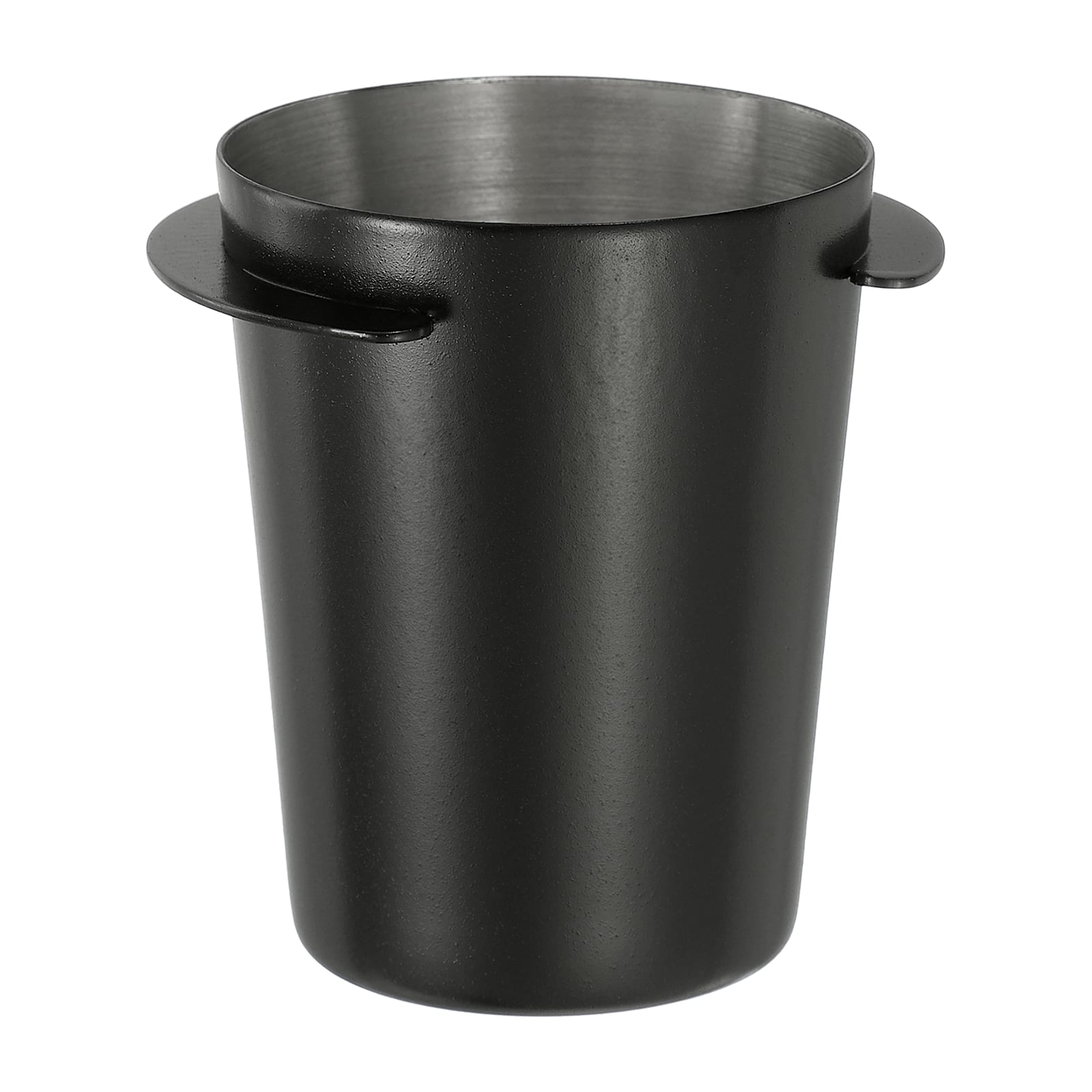 Unique Bargains - 51mm Coffee Grinder Powder Cup, Stainless Steel Espresso Coffee Powder Feeder for Coffee Tamper Tool - Black