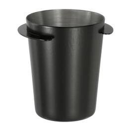 Unique Bargains - 51mm Coffee Grinder Powder Cup, Stainless Steel Espresso Coffee Powder Feeder for Coffee Tamper Tool - Black