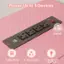 The text on the image is grouped and corrected as follows:

"Power Up to 5 Devices + 1323 EN C ETL US  Intertek LISTED + 2 USB Ports 4 AC Outlets Line length 6.5 feet"