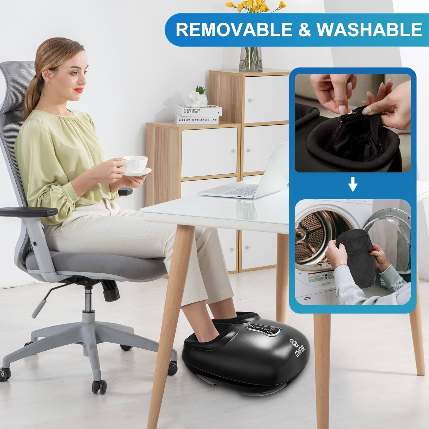 REMOVABLE & WASHABLE