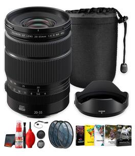 Bundle - Fujifilm - GF 20-35mm f4 Medium Format Wide Zoom Lens - Black