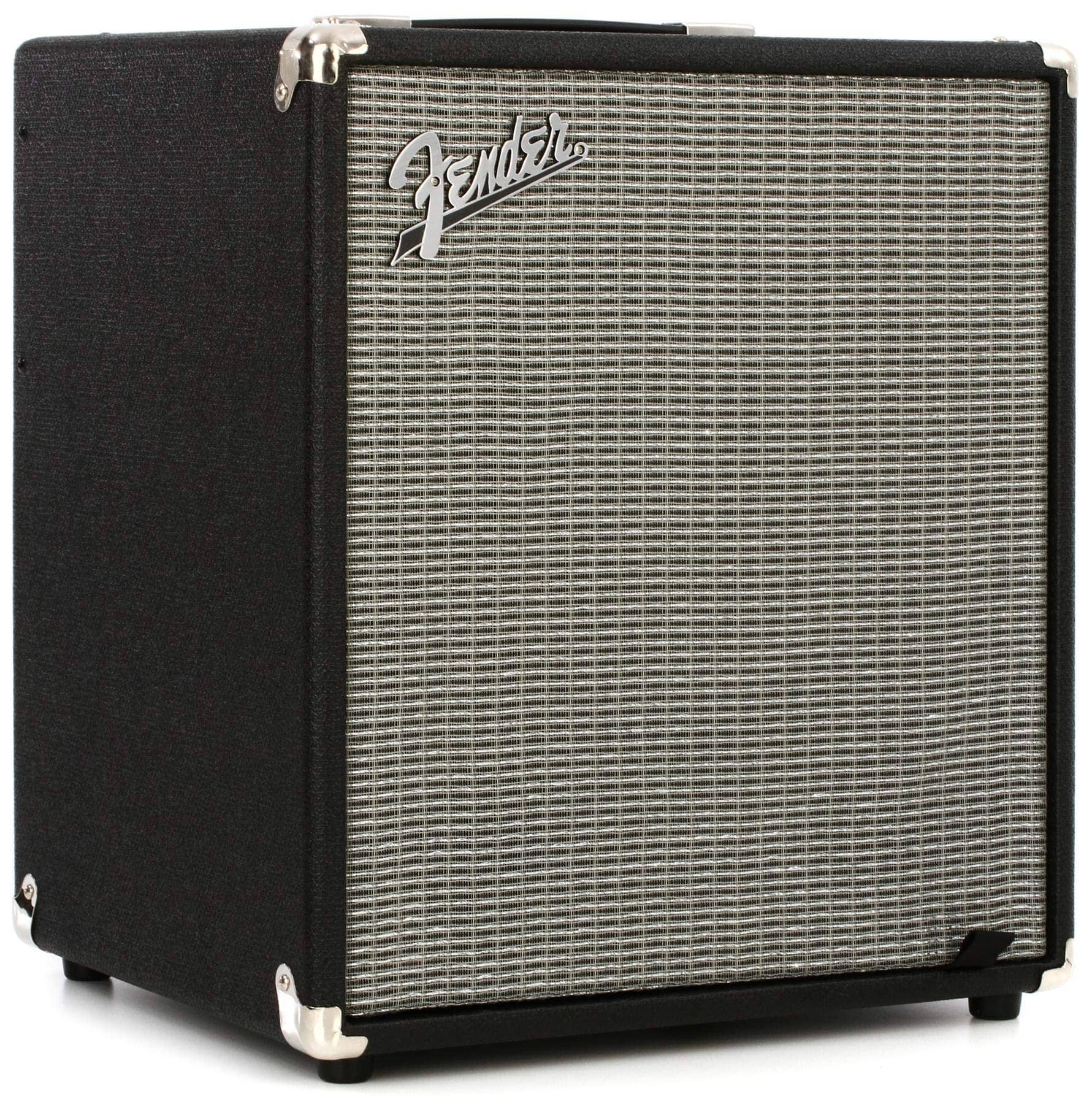 Fender - Rumble 100 V3 Bass Amp for Bass Guitar, 100 Watts, with 2-Year Warranty 12 Inch Eminence Speaker, Overdrive Circu - Black