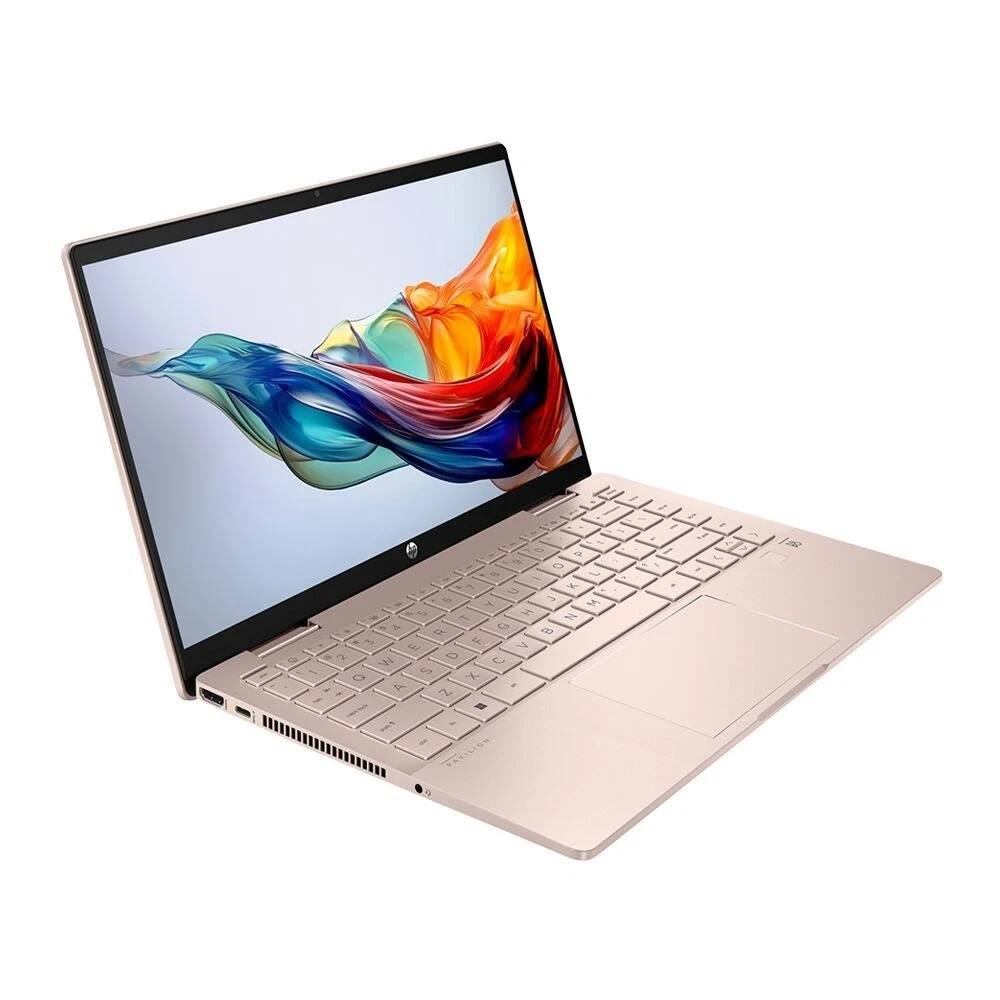 Alt View 4. HP - Pavilion x360 14-ek1102ds 14" FHD Touch Intel Core i3-1315U 1.2 GHz 8GB RAM 256GB SSD with PEN Windows 11 Home - Rose Gold.