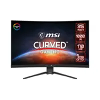 MSI - MAG 325CQRF QD 32" Curved QHD 170Hz 1ms FreeSync Quantum Dot Gaming Monitor (DIsplayPort, HDMI) - Black - Front_Zoom