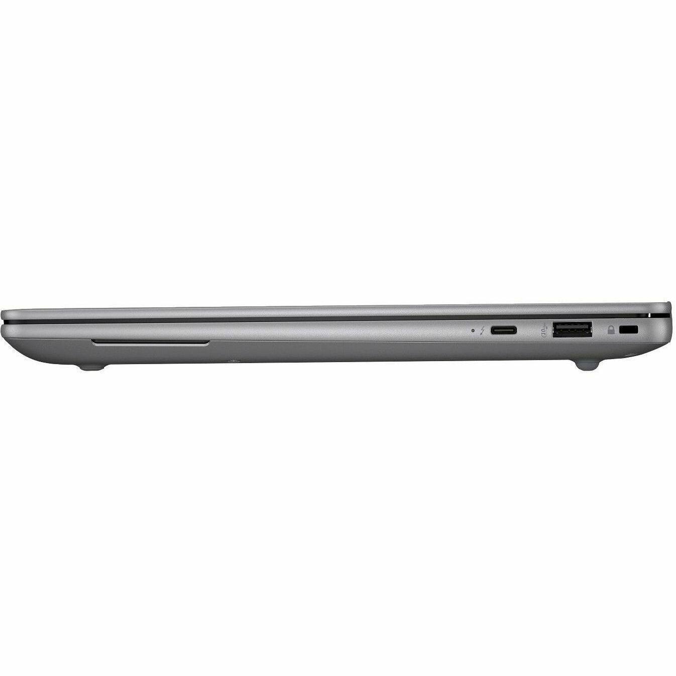 Alt View 5. HP - HP ZBook Ultra G1a 14" Touchscreen Mobile Workstation - 2.8K - AMD Ryzen AI MAX PRO 390 - 32 GB - English Keyboard - Meteor Silver.