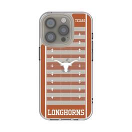 Keyscaper - NCAA - Texas Longhorns iPhone Clear Football Field Design Case - 15 - Multicolor