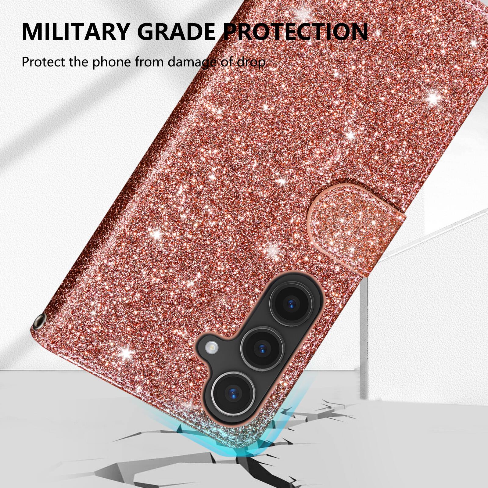 MILITARY GRADE PROTECTION  
Protect the phone from damage of drop.