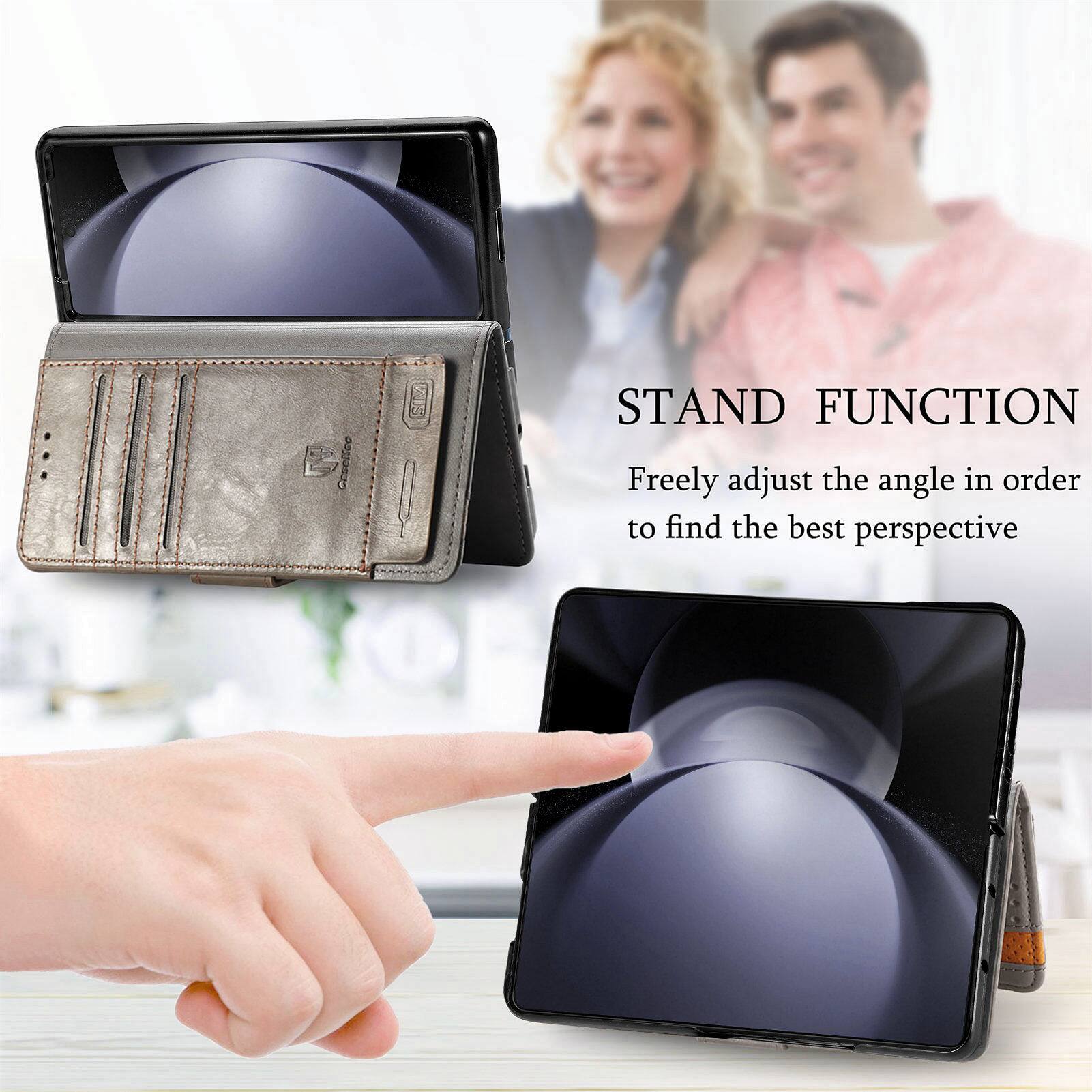 STAND FUNCTION  
Freely adjust the angle in order to find the best perspective