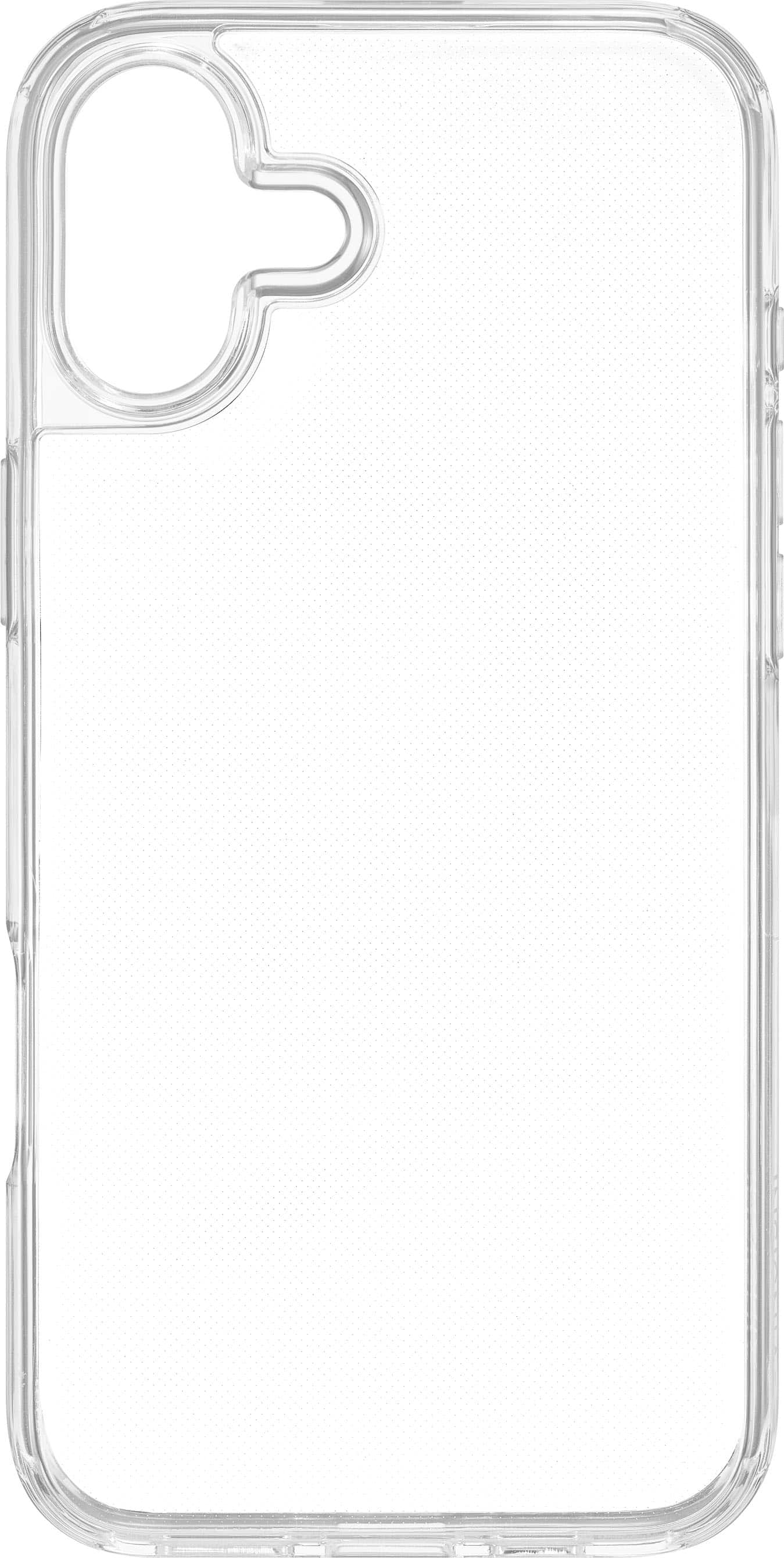 Alt View 15. Insignia™ - Hard-Shell Case for iPhone 16 Plus - Clear.