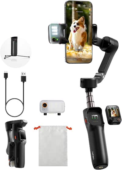 Hohem iSteady V3 Ultra 3 Axis Gimbal Stabilizer for Smartphone w Hohem iSteady V3 Ultra 3 Axis Gimbal Stabilizer for Smartphone w