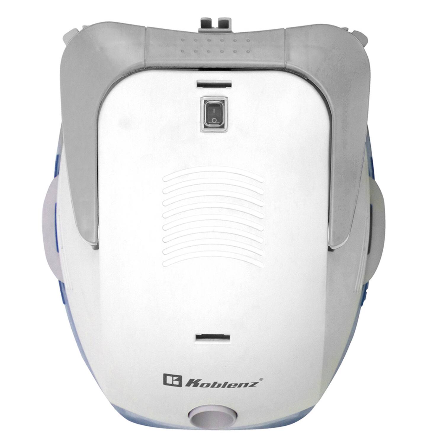 Alt View 6. Koblenz - Designer Series Wet Dry Vacuum, Blowing Function, 3 Gallons, 1.75 Peak HP, 60 CFM, 11.6 ft Power Cord - Blue/White.