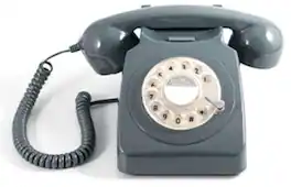 PopMarket - GPO Retro GPO746RGY 746 Desktop Rotary Dial Telephone - Grey - MISC ACCESSORY - Gray