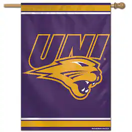 WinCraft - Northern Iowa Panthers 28" x 40" Big Logo Single-Sided Vertical Banner - Multicolor