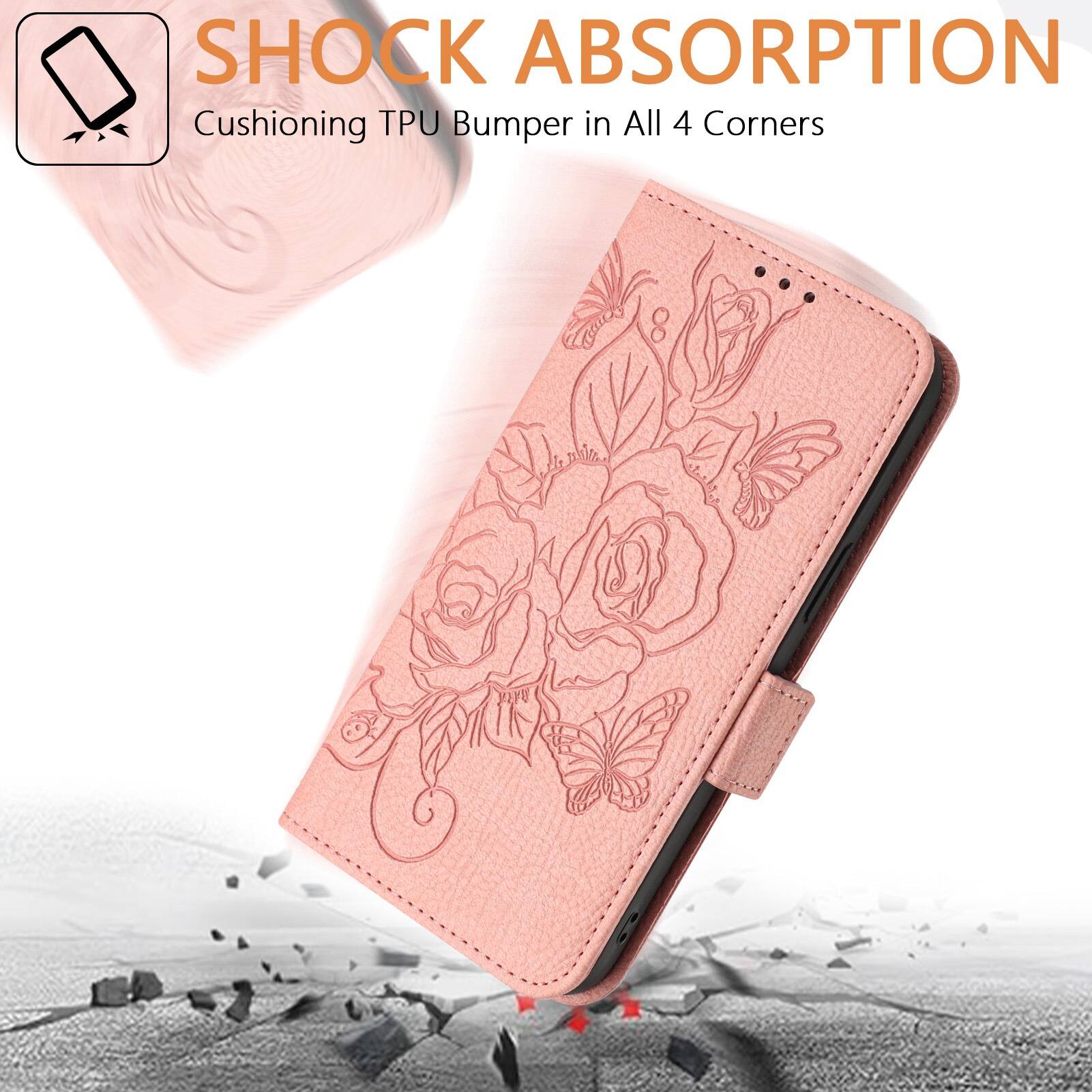 SHOCK ABSORPTION  
Cushioning TPU Bumper in All 4 Corners