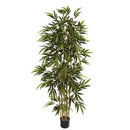 BreeBe - 6' Bamboo Tree x 7 w/1024 Lvs - Green