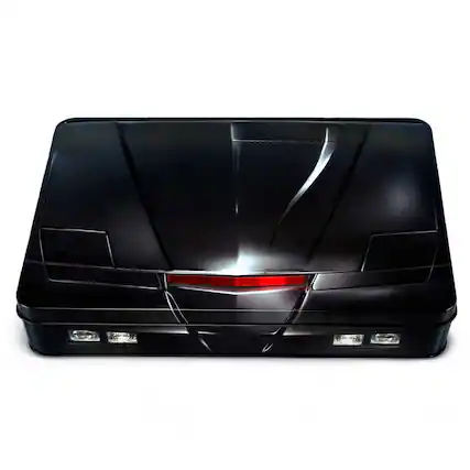 Angle. 8tees Creative - Doctor Collector: Knight Rider - F.L.A.G Agent Kit Tin, Collectible, All Ages.