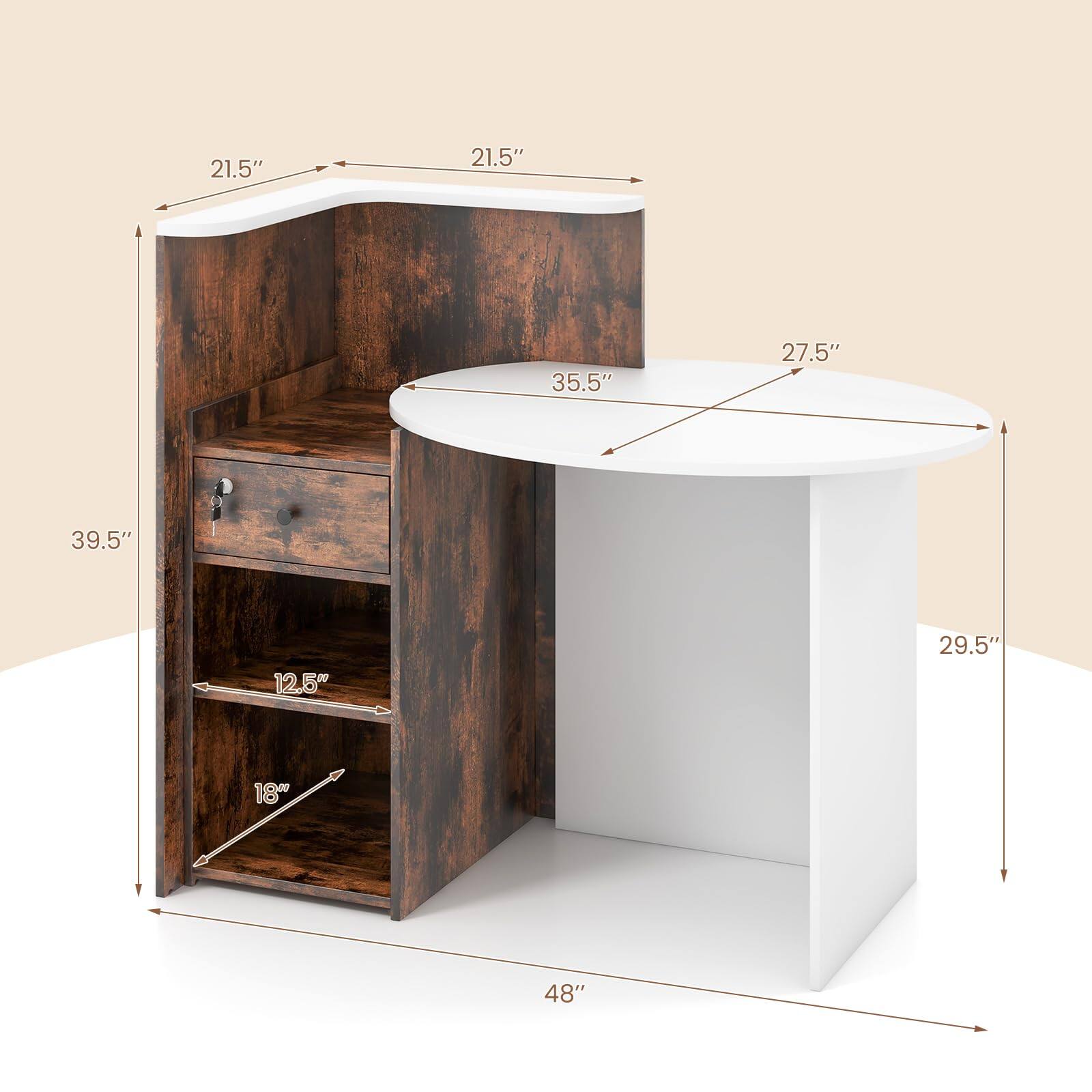 21.5" 21.5" 35.5" 27.5" 39.5" 12.5" 29.5" 18" 48"