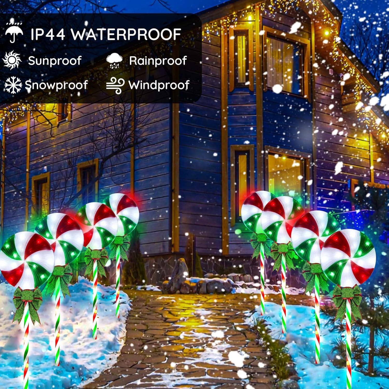 IP44 WATERPROOF  
Sunproof  
Rainproof  
Snowproof  
Windproof