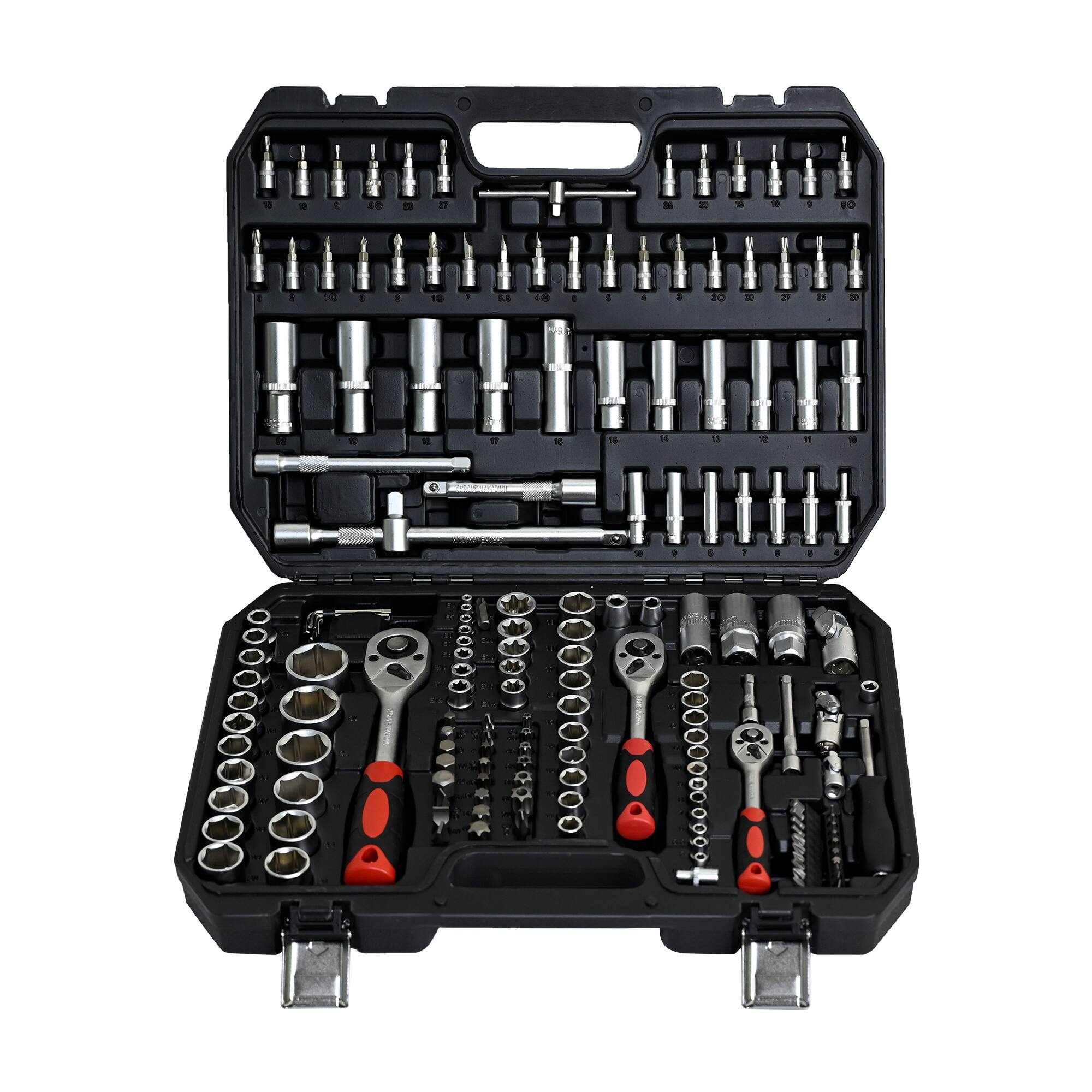 Alt View 2. Anysun - Anysun 171-Piece Professional-Grade Socket Tool Set, Universal Repair Kit for Home, Auto, and DIY Projects.