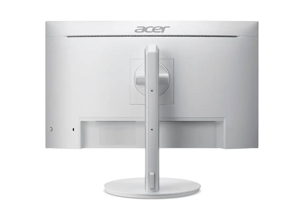 Back. Acer - 27" HCS272K wemiiru Monitor 3840x2160 4K UHD 60Hz 350Nits 14ms 100x100mm VESA Mount 16:9 Aspect Ratio IPS Display Port.