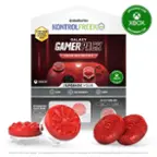 Designed for steelseries KontrolFreek, the best-selling controller enhancement brand, Galaxy GamerPack Pulse Red Edition Xbox. Upgrade your gaming experience with the Galaxy Edition, featuring aim movement grip 2 no-slip thumb grips and FPS thumbsticks. This pack is designed for Xbox and provides an enhanced gaming experience with improved aim, movement, and comfort.