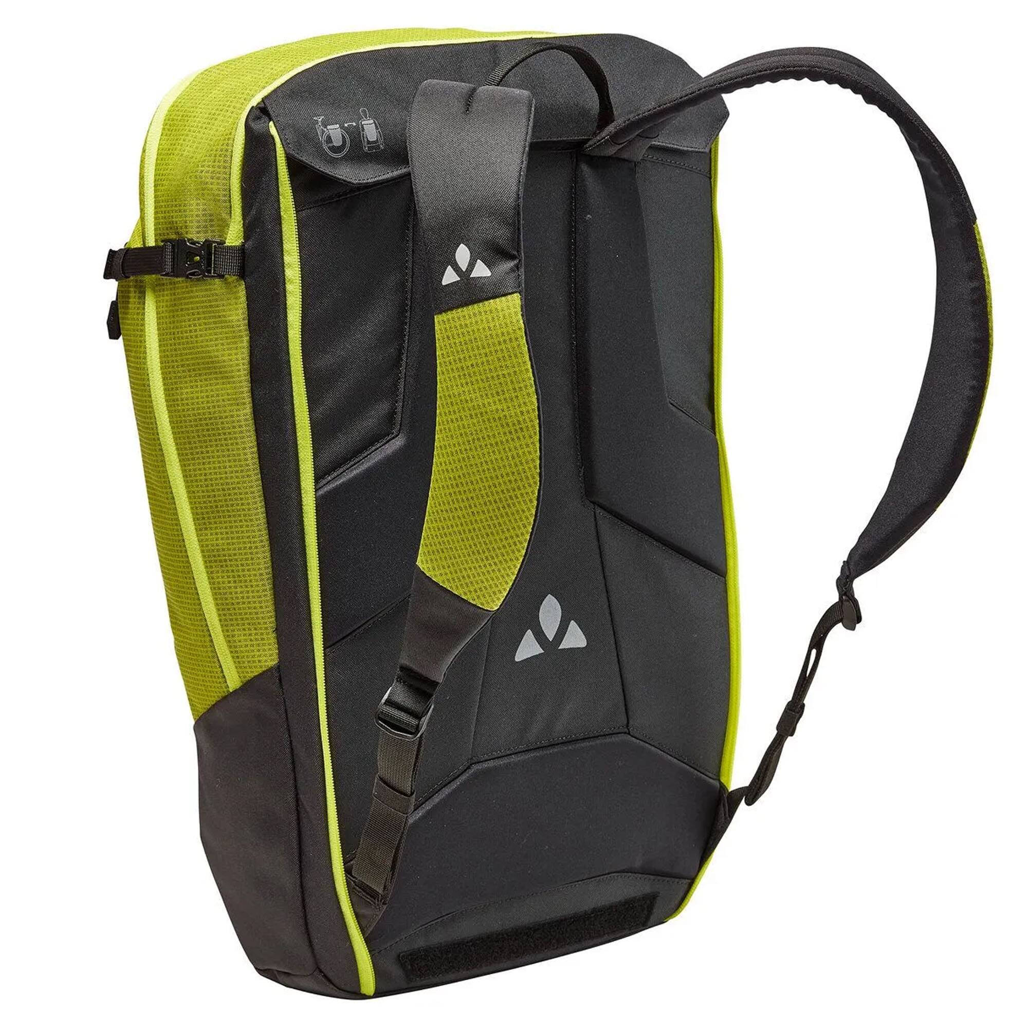 Alt View 5. VAUDE - Vaude Cycle 28 II Luminum Bike Bag and Backpack  - Bright Green - Bright Green.