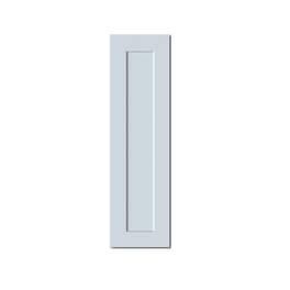 Boyel Living - 12in.W x0.75in.D x42in.H Dove WALL CABINET Fully assembled Cabinet With One Glass Door - Gray