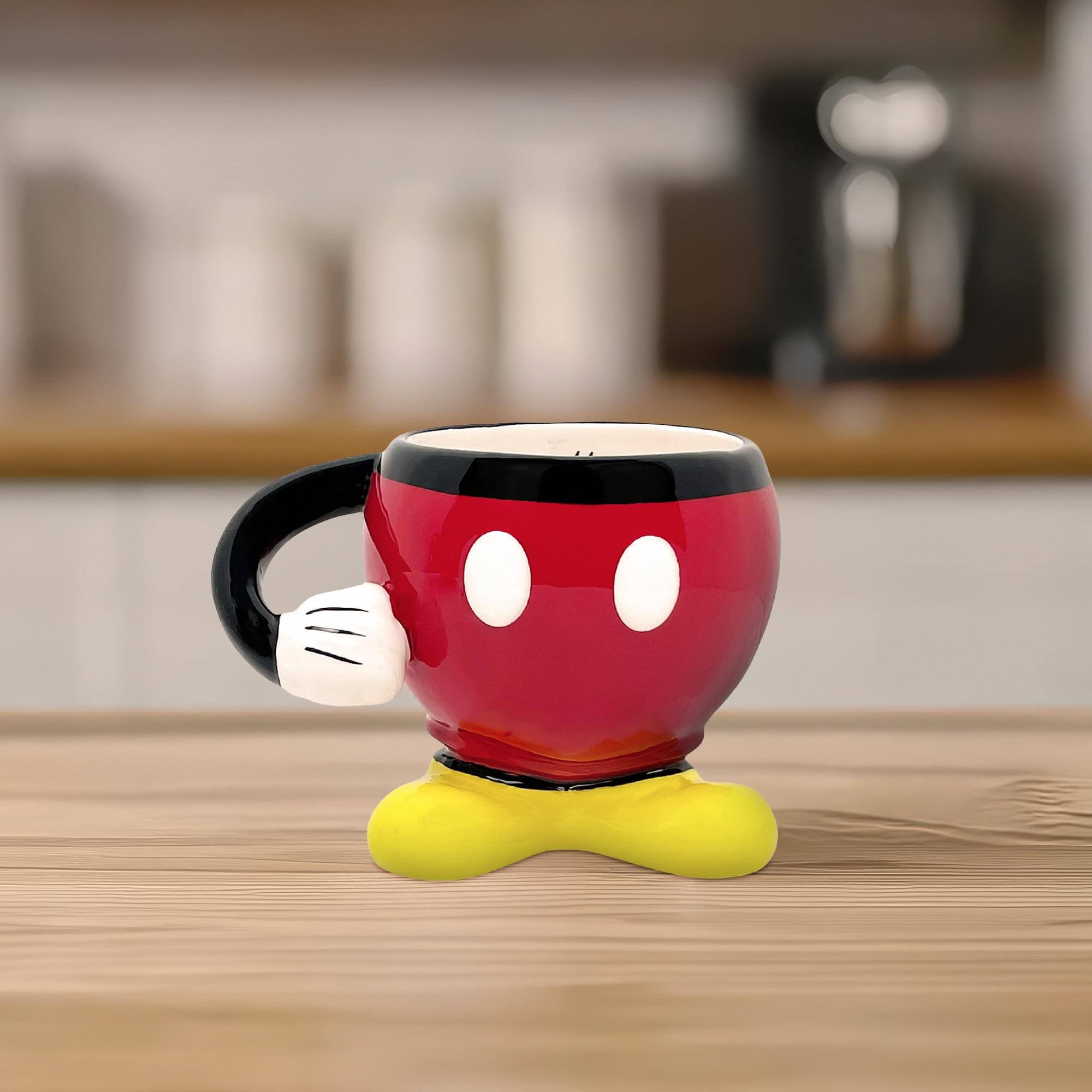Alt View 3. Disney - Disney Mickey Mouse Red Molded Mug with Arm - Red.