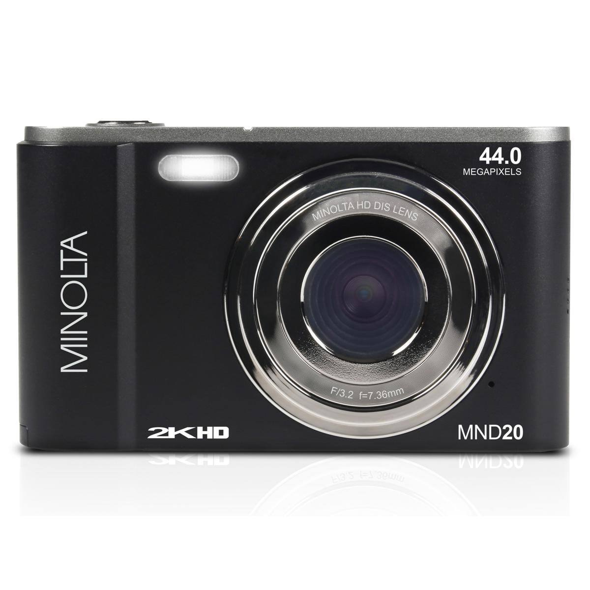 MINOLTA 2KHD  
MINOLTA HD DIS LENS  
F/3.2 f=7.36mm  
44.0 MEGAPIXELS  
MND20
