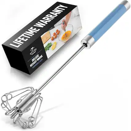 LIFETIME WARRANTY, ULAP, DELUXE WHISK, ROTARY