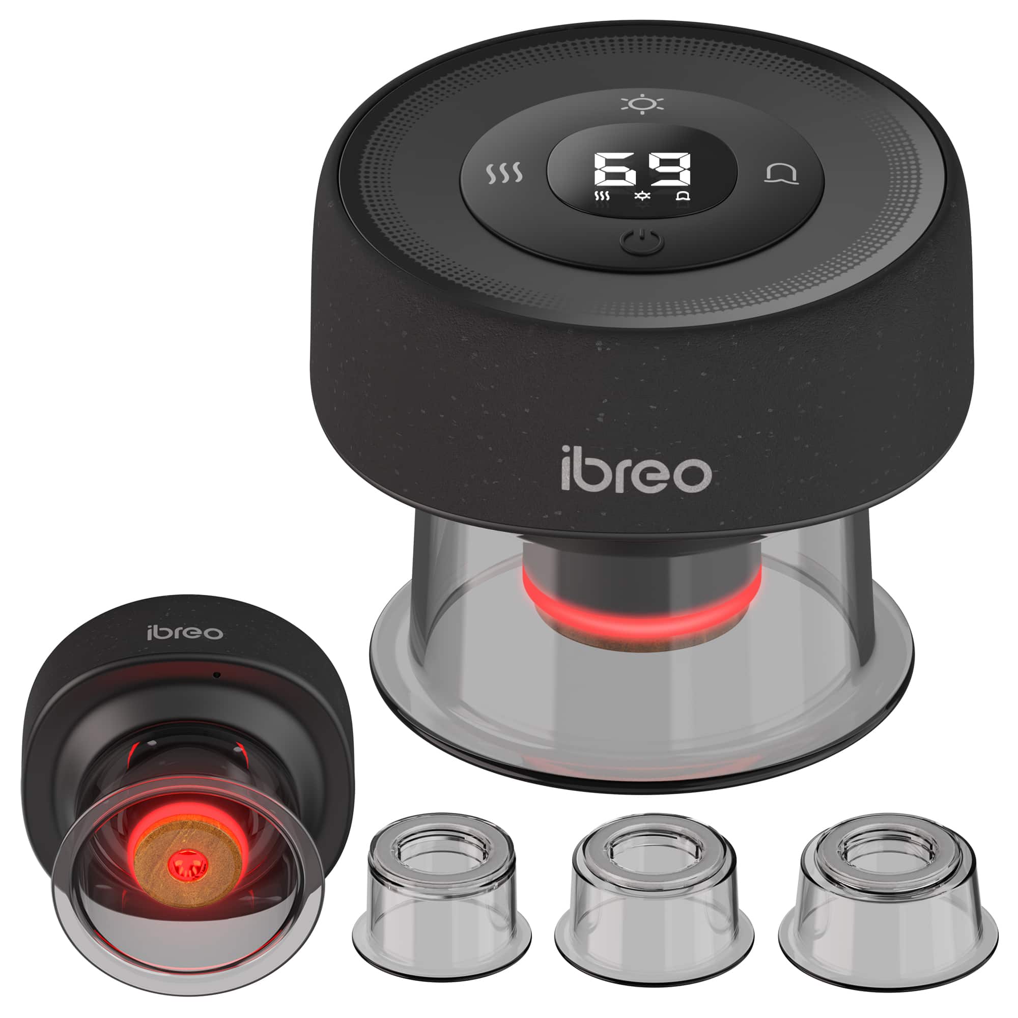 iBreo - Pulse Pro Cupping Therapy Massager - Black price history on PriceWatchPro