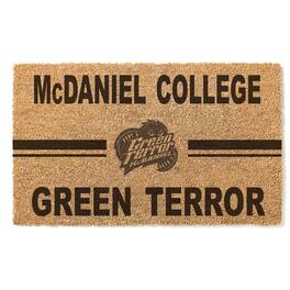Jardine - McDaniel Green Terror 18" x 30" Team Logo Doormat - Brown