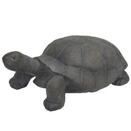 Sunnydaze - Todd the Tortoise Indoor and Outdoor Statue - 30 in - Light Brown