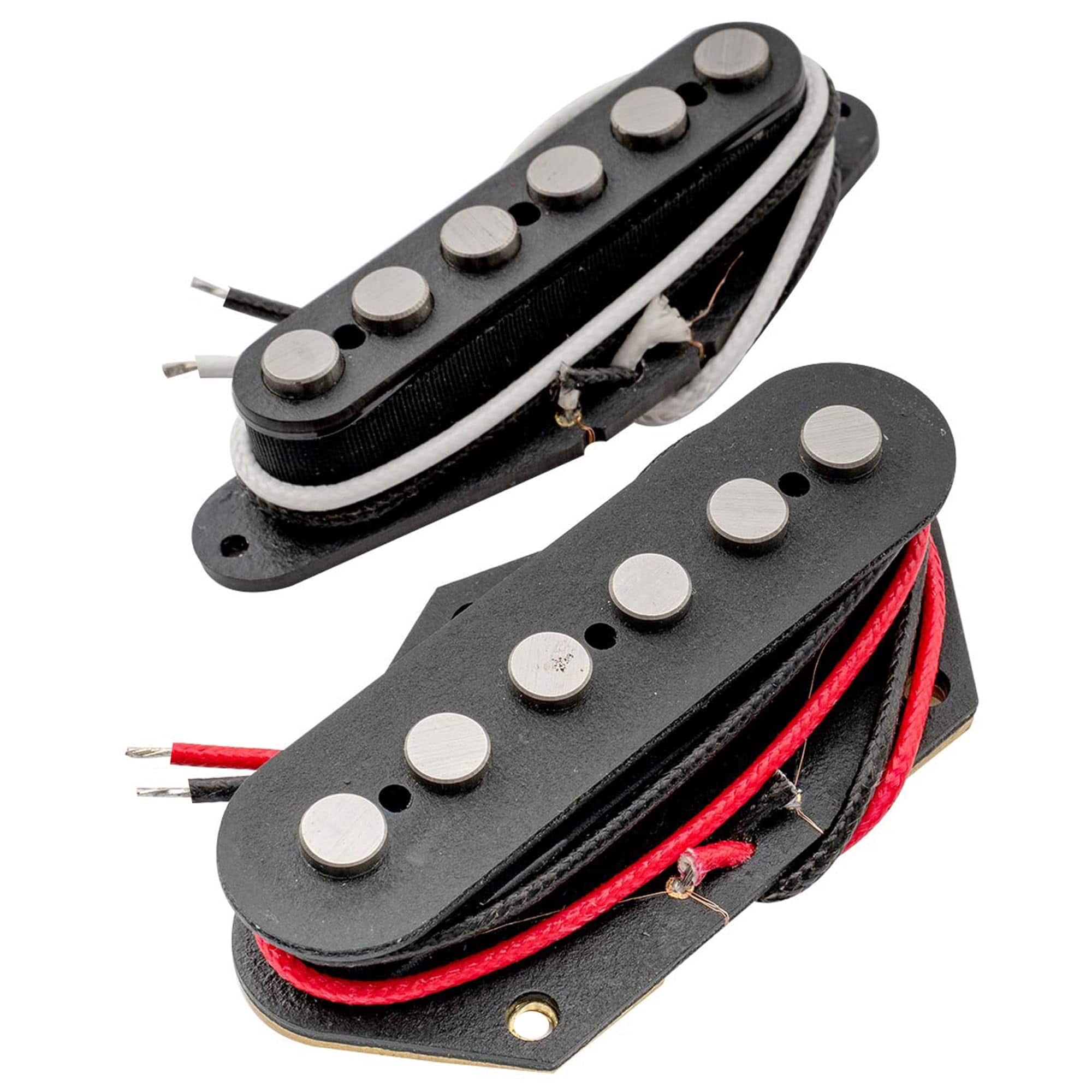 Dazzling Pops - Artec Tfa65 Alnico 5 Big Pole Piece Guitar Tele Pickups Neck Bridge For Telecaster Style Electric - Set